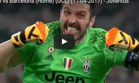 Buffon - người hùng của Juve trước Barcelona