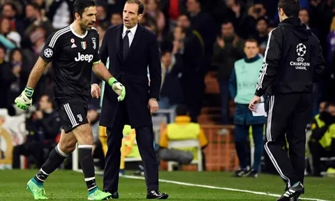 HLV Zidane "cắn rứt" vì Buffon rời sân trong tức tưởi