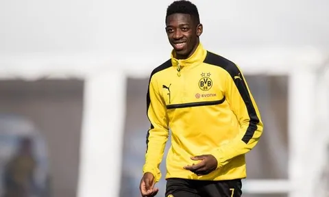 Buổi tập của Dortmund "nóng" vì màn xô xát của Dembele