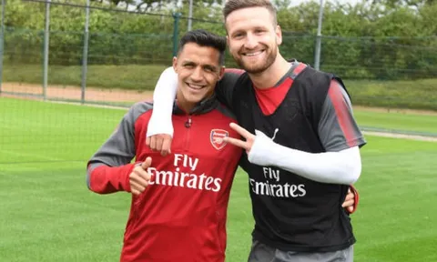 Buổi tập thứ 2, mọi thứ với Sanchez ở Arsenal vẫn ổn