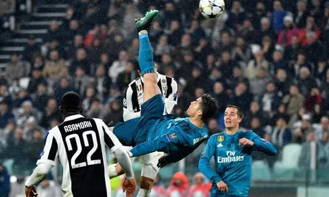 Vượt Bale, siêu phẩm của Ronaldo đẹp nhất Champions League