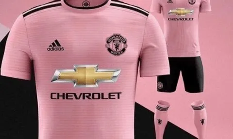 Cận cảnh áo đấu cực đẹp của Man Utd mùa 2018/19