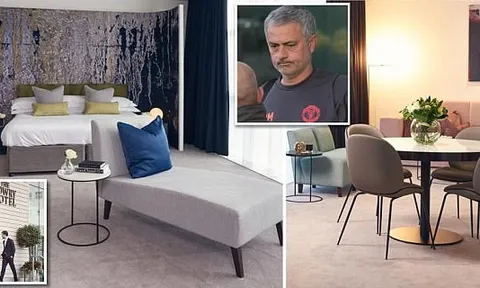 Cận cảnh căn phòng hạng sang mà Mourinho sẽ ở trong 1 năm tới
