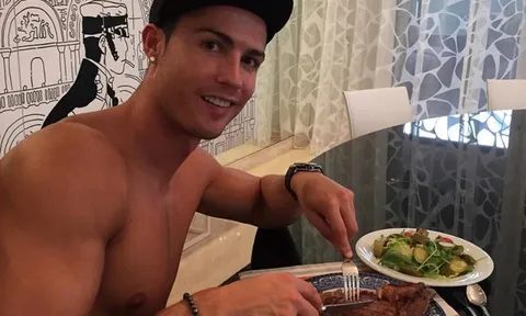 Cận cảnh chế độ dinh dưỡng khắt khe của Ronaldo