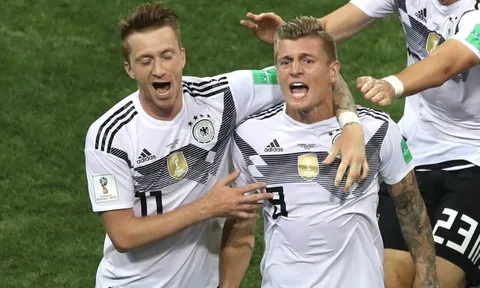 Kroos hé lộ trao đổi thú vị với Reus trước khi sút tung lưới Thụy Điển