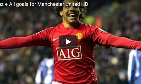 Carlos Tevez thời còn là một 'Quỷ đỏ'