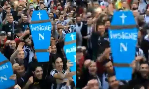 CĐV Juventus phỉ báng Napoli trong ngày đăng quang