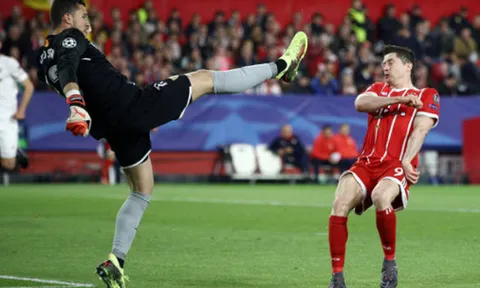 Chấm điểm Bayern sau trận Sevilla: Lewandowski làm 'tạ'