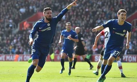 Chấm điểm Chelsea: Olivier Giroud ăn đứt Alvaro Morata