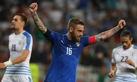 Chấm điểm Italia: De Rossi sáng nhất