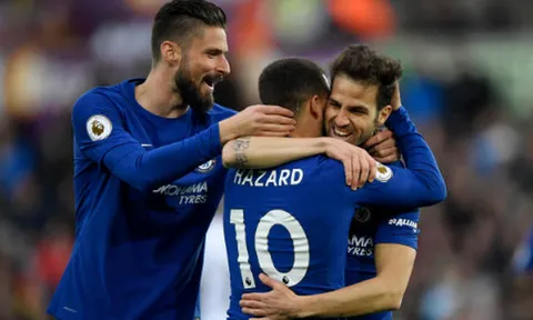 Chật vật vượt Swansea, Chelsea 'phả hơi nóng' vào top 4