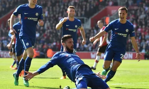 Chelsea ngược dòng ngoạn mục nhờ lời nhắn của Giroud đến Hazard