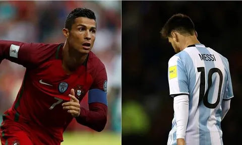 Chết cười với việc fan so sánh Ronaldo và Messi siêu nhộn