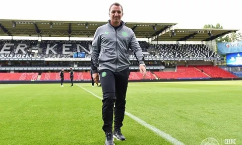 Chỉ cần 1 bàn thắng, Rodgers giúp Celtic tiến sát Champions League