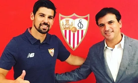 Chia tay Man City, Nolito được chào đón như siêu sao tại Sevilla