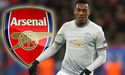 Chia tay Man United, Martial muốn đến Arsenal