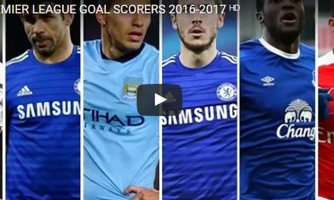 Chiêm ngưỡng top 10 chân sút tại Premier League mùa này