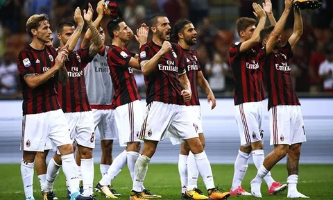 CHÍNH THỨC: AC Milan vẫn sẽ góp mặt tại Europa League 2018/19