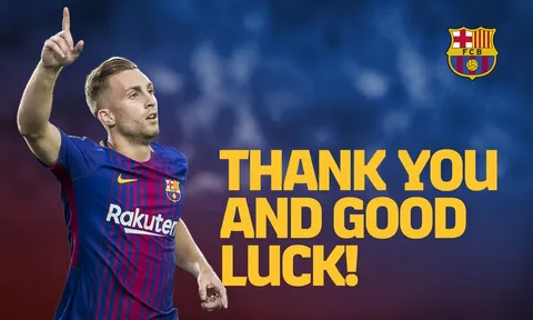 CHÍNH THỨC: Barcelona chia tay cầu thủ đầu tiên Hè này