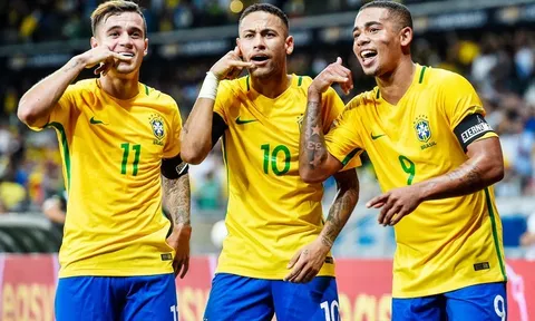 CHÍNH THỨC: Brazil công bố đội hình tham dự World Cup 2018