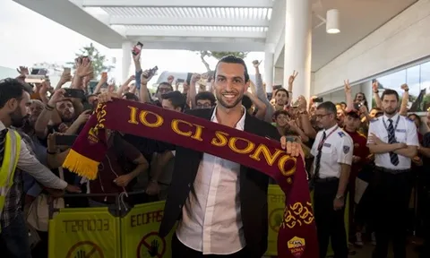 CHÍNH THỨC: Javier Pastore gia nhập AS Roma