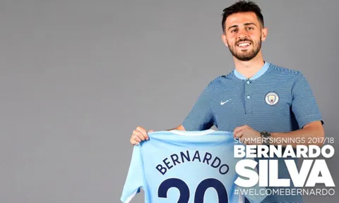 CHÍNH THỨC: Man City xác nhận thương vụ Bernardo Silva, công bố số áo