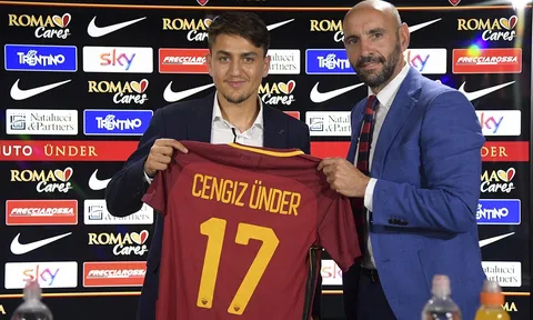 CHÍNH THỨC: Roma chiêu mộ thành công Cengiz Under