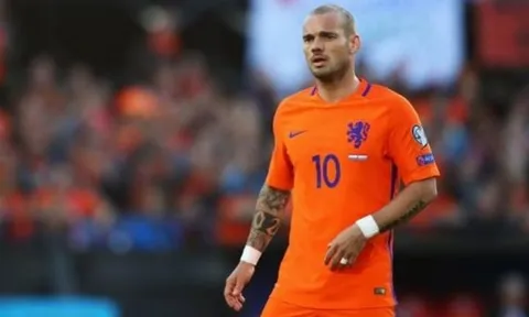CHÍNH THỨC: Sneijder có bến đỗ mới tại Pháp