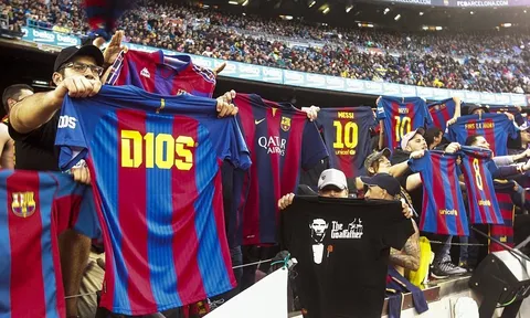 Chùm ảnh: Camp Nou tri ân Messi, Barca thắng đậm Osasuna