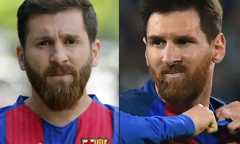 Chùm ảnh: Chàng trai nổi tiếng vì giống Messi đến khó tin