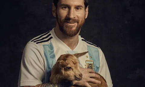 Chùm ảnh Messi và chủ đề bảo vệ động vật
