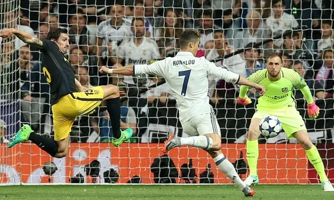 Chùm ảnh: Ronaldo hóa người hùng, Real đặt một chân vào chung kết