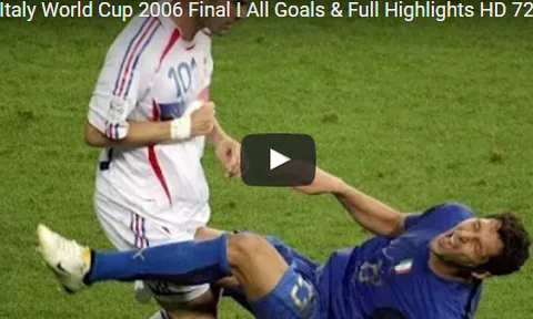 Chung kết World Cup 2006: Pháp vs Italia