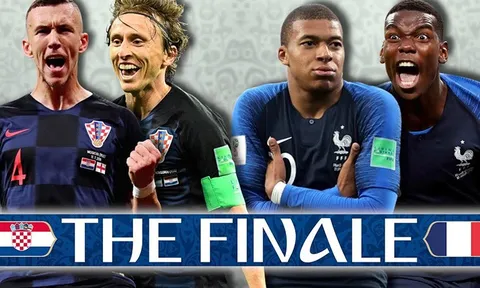 Chung kết World Cup 2018: Đầu bảo Pháp, trái tim chọn Croatia