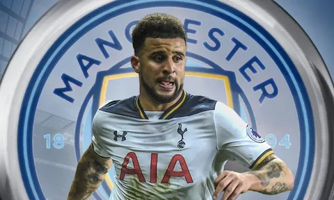 Có Kyle Walker, Man City sở hữu đội hình siêu khủng