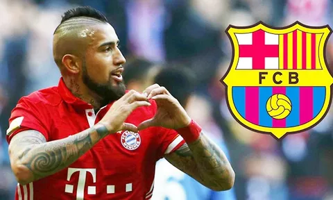 Có Vidal, Barcelona đá với đội hình nào?