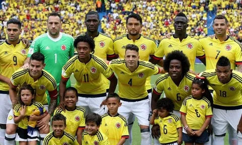"Ngựa ô" Colombia sẽ tiếp tục gây 'địa chấn' tại World Cup 2018 ?
