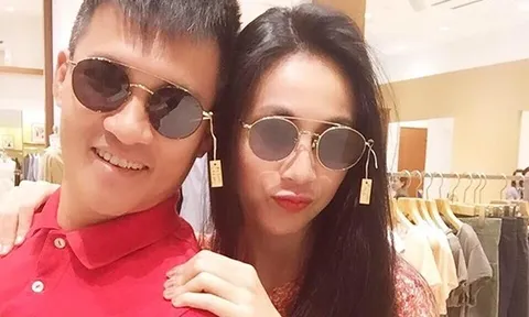 Công Vinh - Thủy Tiên tình tứ trên đất Nhật