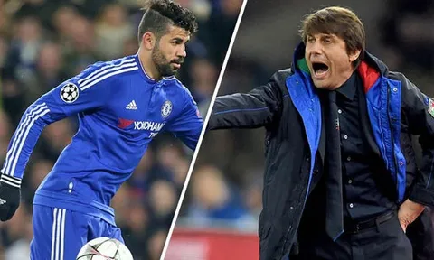 Conte ngớ ngẩn, còn Costa lại như trẻ con