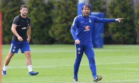 Conte nổi nóng quát tháo học trò trong buổi tập gần nhất của Chelsea