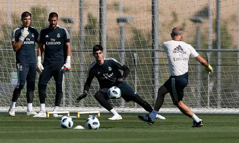 Courtois sẵn sàng cùng Real Madrid chinh phục Siêu cúp châu Âu