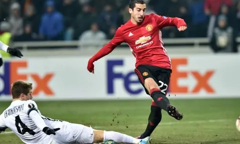Cú dứt điểm cực nhạy của Mkhitaryan vs LA Galaxy