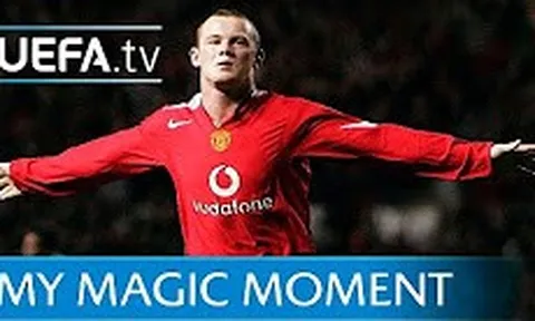 Cú hat-trick đầu tiên của Rooney trong màu áo Man Utd