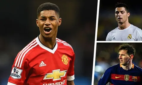 Rashford: "Messi vĩ đại nhất lịch sử"