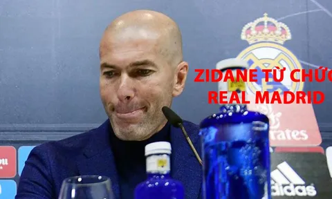 CỰC SỐC: Zidane chia tay Real Madrid