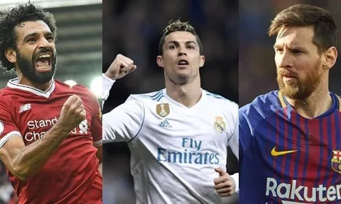 Cuộc đua bóng vàng: Ronaldo tạm dẫn trước