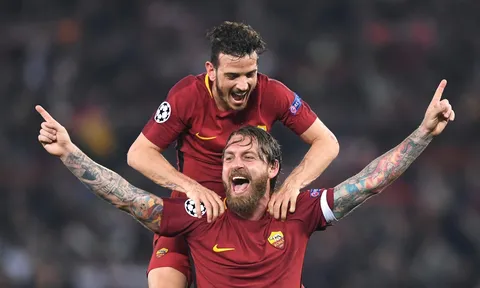 Thắng Barca, De Rossi mơ đến cúp bạc Champions League