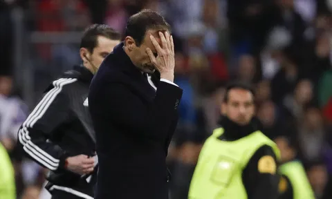 HLV Allegri: 'Tất cả cứ như một trò đùa số phận'