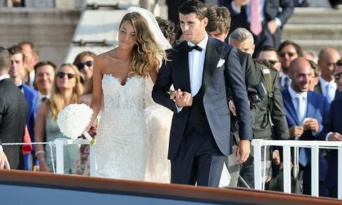 Chùm ảnh: Morata tổ chức hôn lễ cực hoàng tráng tại Venice