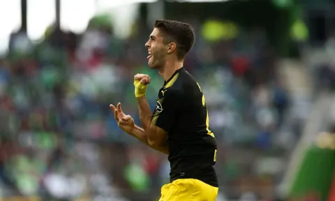 Wolfsburg 0-3 Dortmund: "Nguồn sống" Pulisic